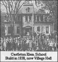 Old photo of Castleton Elementary School